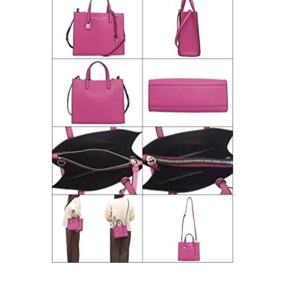 Marc Jacobs Mini Grind Tote structure Classic square - Picture 3 of 3